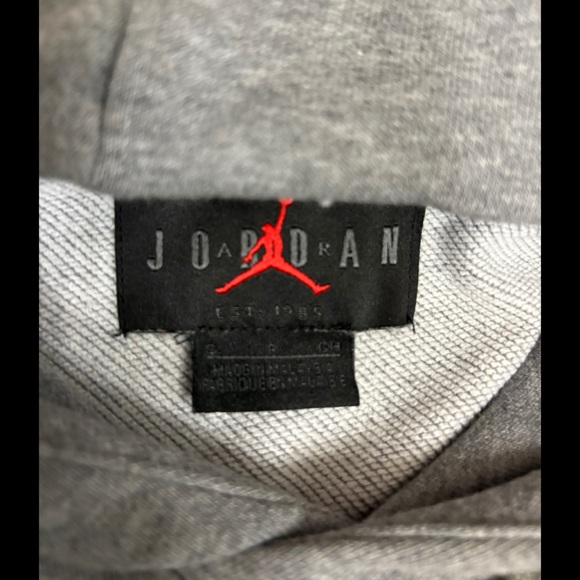 🚫SOLD🚫 Jordan Gray Hoodie and Jogger Set - Picture 3 of 13